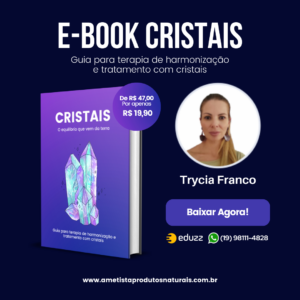 Ebook Cristais o equilibrio que vem da terra